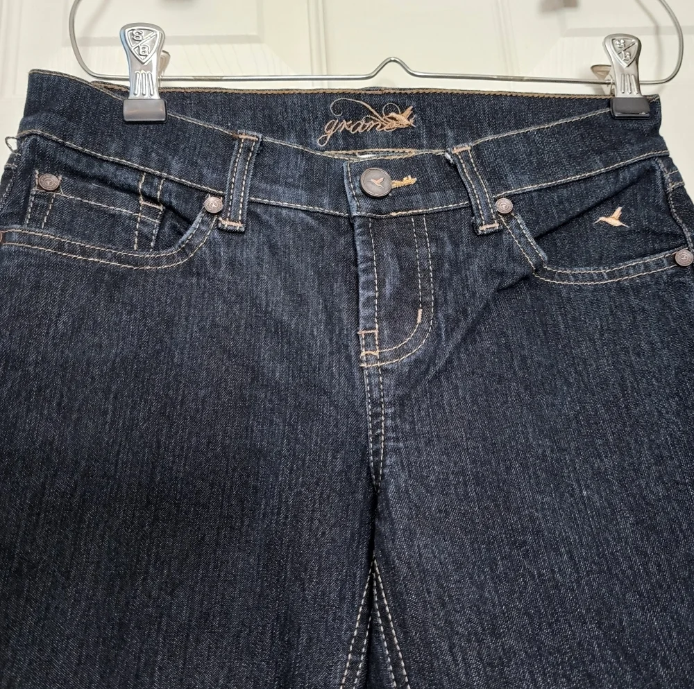 Grane Women's Dark Blue Jeans - Picture 3 of 8
